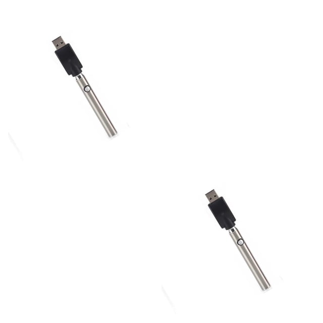 Billuyoard Conjunto de equipo de con botón en forma de bolígrafo Herramienta de configuración universal 350mAh Ajuste Kit de Plata 2piezas