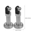 thumbnail image 2 of UPGRATOR 2Ud Pies De Soporte Para Divisores Color Plata Acero Inoxidable Para Uso, 2 of 8
