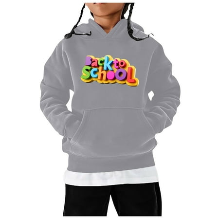 

Boys Zip Up Jackets Size 14-16 Children Winter Fashion Festival Printed Solid Color Hoodless Long Sleeved Hoodie Casual And Comfortable Coat Fall Toddler Boy Clothes Grey 6-7 Years