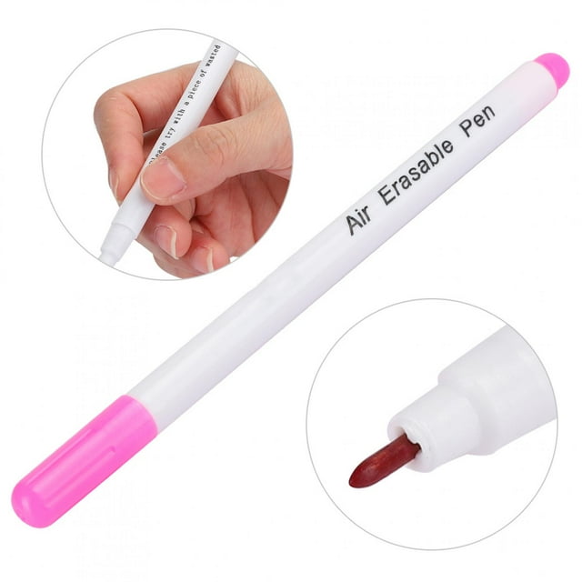 Air Water Erasable Pen Fabric Marker Temporary Marking Auto Vanishing Pen Air Erasable Pen, 10pcs Disappearing Ink Marking Pen For Cloth Marking ToolsMarking & Tracing Tools