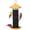 Yellow, variant on Kingsyard Yellow Metal Mesh Bird Feeder for Outside, Large Wire Mesh Sunflower and Peanut Feeder with Tray