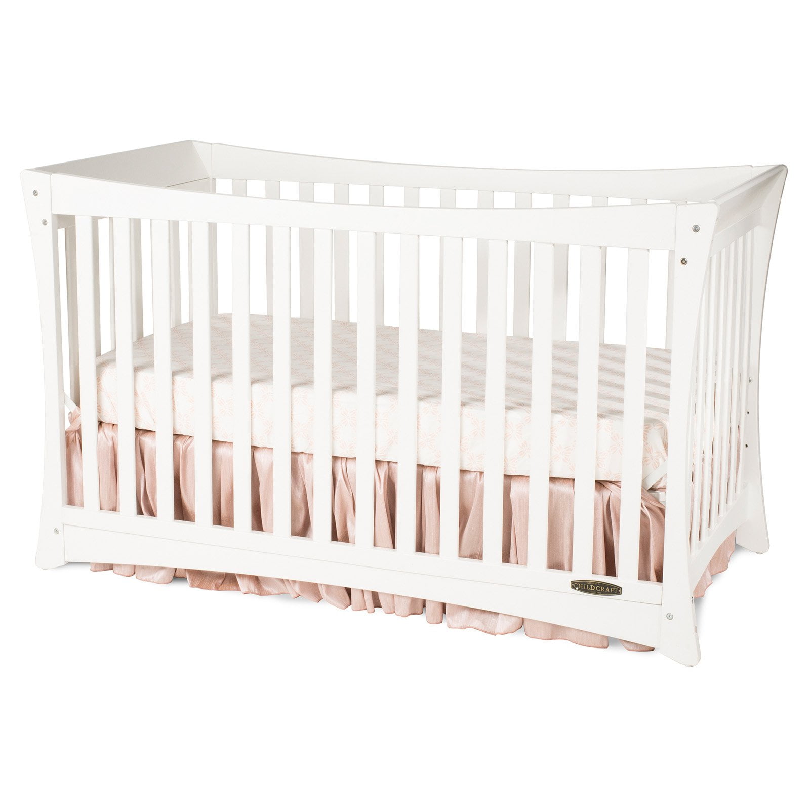 Parisian 3 In 1 Convertible Crib White Walmart Com Walmart Com