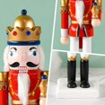 thumbnail image 3 of figura del cascanueces,cascanueces navidad figura fiesta de navidad,decoración adorno de madera decoraciones ,figuras muñeca de juguete grandes cascanueces gran BLESIY figura del soldado cascanueces, 3 of 8