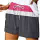 thumbnail image 1 of Pantalones Cortos Sueltos para Mujeres de Verano Impreso Encaje Hasta Bolsillo Elástico Pantalones Cortos Casuales Poliéster, Moda Pantalones Cortos de Verano para Uso Diario Y de Ocio, 1 of 5