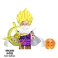 thumbnail image 4 of Set de 16 Figuras de Bloques de Construcción de Anime - Personajes Clásicos con Accesorios, Juguete de Plástico ABS para Niños y Coleccionistas, 4 of 10
