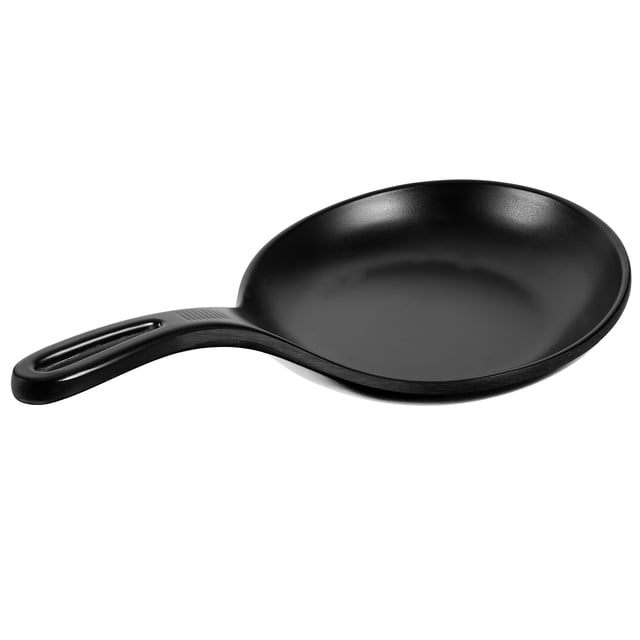 Milisten 1Pcs Salad Plate With Handles For Organizing And Serving In Black Material