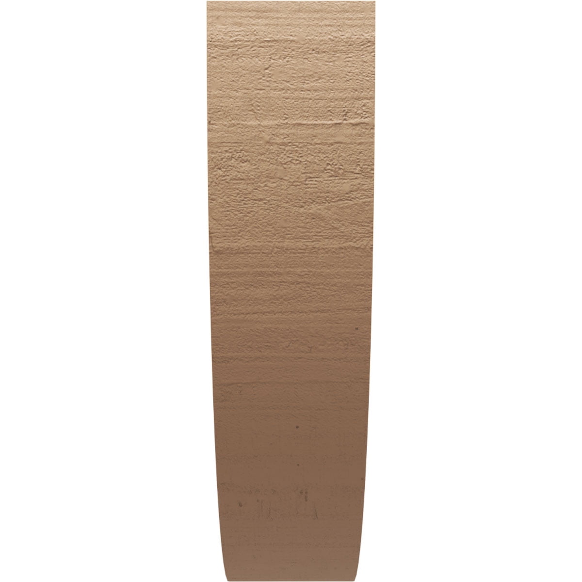 3"W x 12"D x 12"H Thin Durham Rough Cedar Woodgrain TimberThane Corbel, Primed Tan