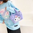 thumbnail image 4 of Bolso de mano de felpa Kawaii Kuromis Sanrio My Melodies, bolsos de Anime, bolso de mensajero Hello Kitties, bonito bolso Kuromis para mujer, 4 of 4