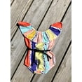 thumbnail image 3 of Été Bébé Filles Coloré Rayures Vêtements Volants Combinaisons Tenues de Soleil 0-24M, 3 of 5