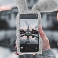 thumbnail image 4 of Weiweiguan Plush Rabbit Shape Phone Shell Chic Phone Protector Compatible for Moto G Stylus, 4 of 6