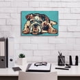 thumbnail image 3 of Epic Graffiti 'Cute Bulldog' by Irena Orlov, Canvas Wall Art, 18"x12", 3 of 8