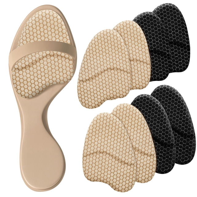 Almohadillas metatarsianas ZAIWOO para mujer (2 pares), de tacón alto, cómodas