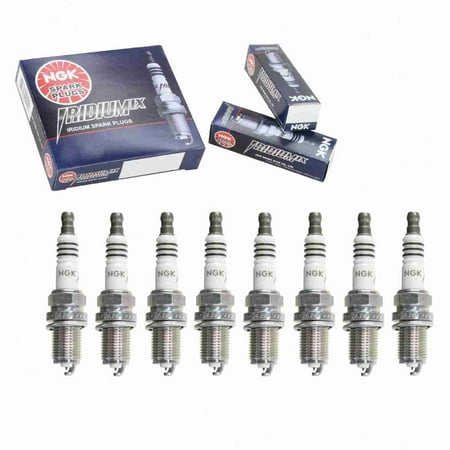 8 pc NGK 2669 Iridium IX Spark Plugs for 3286 3287 3336 3369 4052 5312 5315 F08DC IK27 IQ27 K27AZ K27PR-ZU K29AZ Q27PR-ZU Ignition Wire Secondary