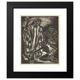 thumbnail image 2 of Letterio Calapai 20x24 Black Modern Framed Museum Art Print Titled - How God Fix Jonah Pl14 (1946), 2 of 5