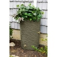 thumbnail image 3 of Good Ideas Imp-L50-Kha Impressions Palm Rain Barrel, 50 Gallon, Khaki, 3 of 4