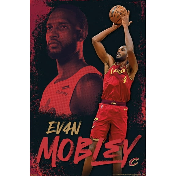 NBA Cleveland Cavaliers - Evan Mobley 25 Wall Poster, 22.375" x 34"