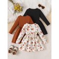 thumbnail image 4 of Vestido VARMILO negro/marrón 2-3 años, 4 of 7