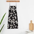 thumbnail image 3 of Goofa Bib Apron, Unisex Aprons Adjustable Waterdrop Resistant Cooking Kitchen Apron for Chef, Daisies Flowers Pattern Apron Bulk, 3 of 5