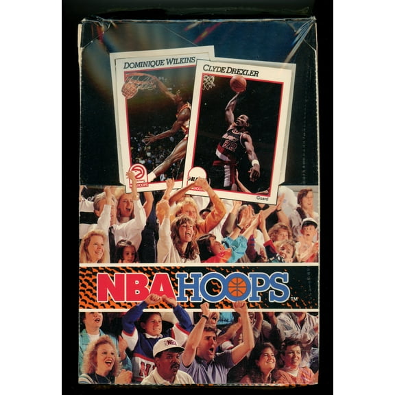 1991-92 Hoops Series 1 Basketball  Box Michael Jordan