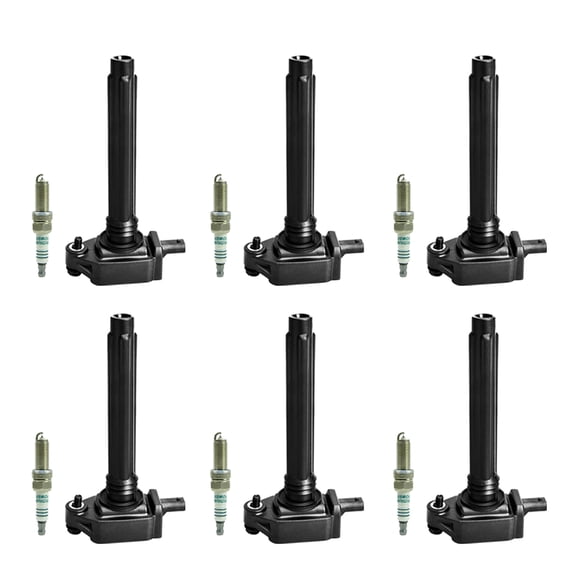 6Pcs Ignition Coil Spark Plug UF648 for Dodge Chrysler Ram Jeep 3.6L