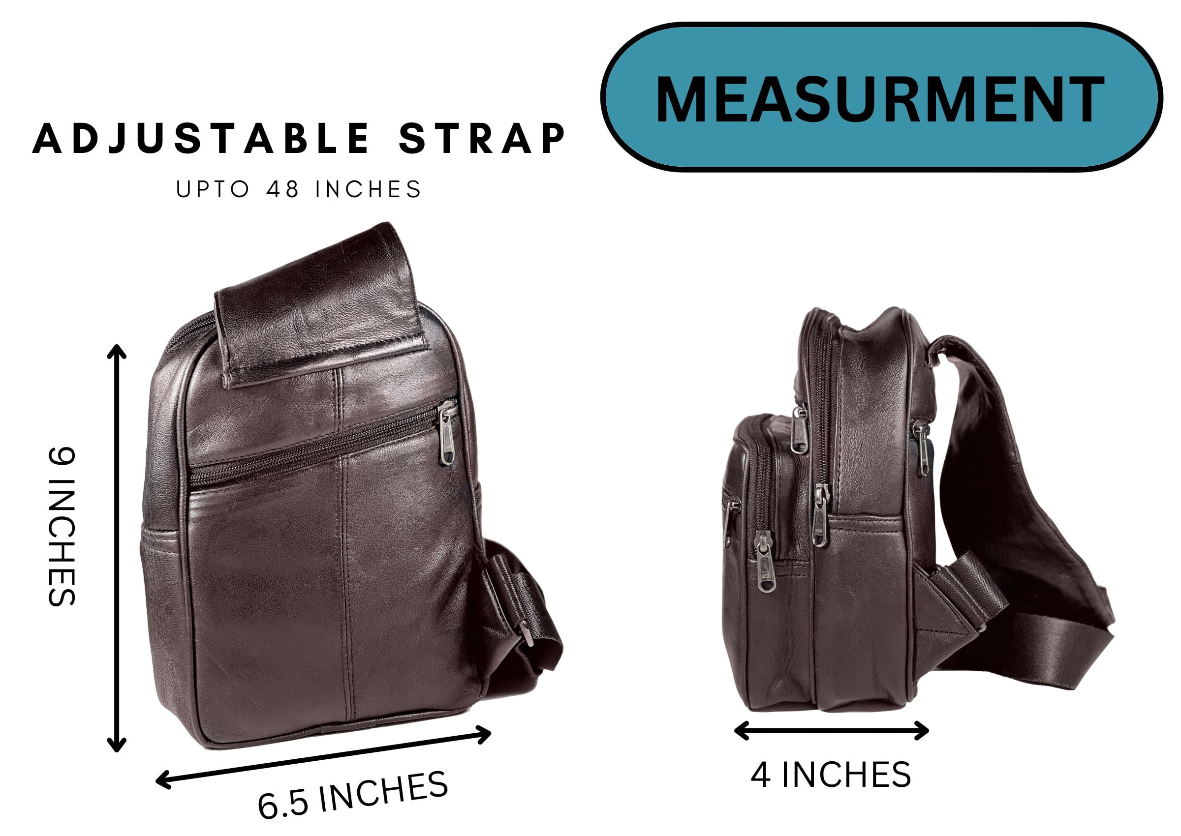 Crossbody Bag Sling Bag Shoulder Pack Lightweight Travel Hiking Men Women-by Bullz