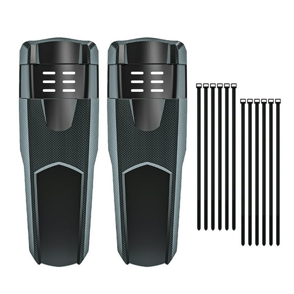 yeacher Enli Carbon Fiber Pattern MTB Mudguards, Pair for Mountain Bikes, Splash-Resistant Design
