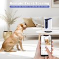 thumbnail image 2 of Cámara de seguridad para perros Fexfor 2K, seguimiento de IA y monitoreo de mascotas en el dispositivo, vista de 360°, con dispensador de golosinas, almacenamiento local, audio bidireccional, aplicaci, 2 of 5