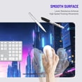 thumbnail image 3 of Mouse Pad Desk Mat Gaming Large Keyboard Cute Office Desktop Computer Laptop City XXL Long Giant Big Kawaii Cool Modern Design for Women Girl Men Boy Gamer Oversized Wide 31.5x11.8'''' Mousepad, 3 of 6