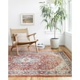 thumbnail image 6 of Loloi Nour Traditional Ocean / Fire Area Rug, 6 of 6