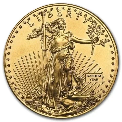 $10 American Gold Eagle 1/4 oz Brilliant Uncirculated Random Year