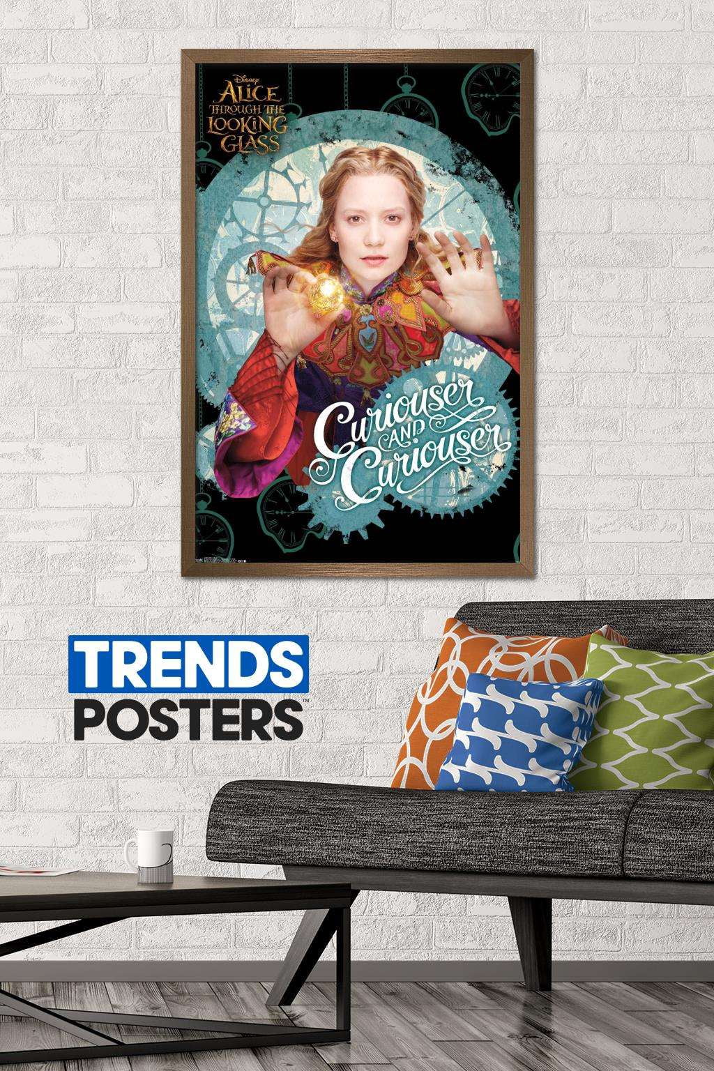 Disney Alice Through the Looking Glass - Alice Wall Poster, 22.375" x 34", Framed