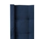 thumbnail image 4 of Box Base Cama Individual + Cabecera Titan Azul Marino, 4 of 7