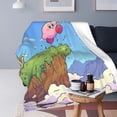 thumbnail image 6 of Kirby Blanket Super Soft Cozy Throw Blanket Fuzzy Comfy Flannel Blanket Warm Plush Blankets For Couch, Sofa, Bed 50"X40", 6 of 6