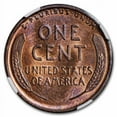 thumbnail image 2 of 1912-D Lincoln Cent MS-65 NGC (Red/Brown), 2 of 3