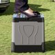 thumbnail image 2 of Yuarrent Baño portátil versátil para adultos, ideal para actividades al aire libre, campamentos y coches. carpas gris, 2 of 4