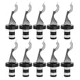 thumbnail image 2 of Tapón de botella Jadeshay 10 piezas Acero inoxidable y Plástico PP color Negro y Blanco, 2 of 8