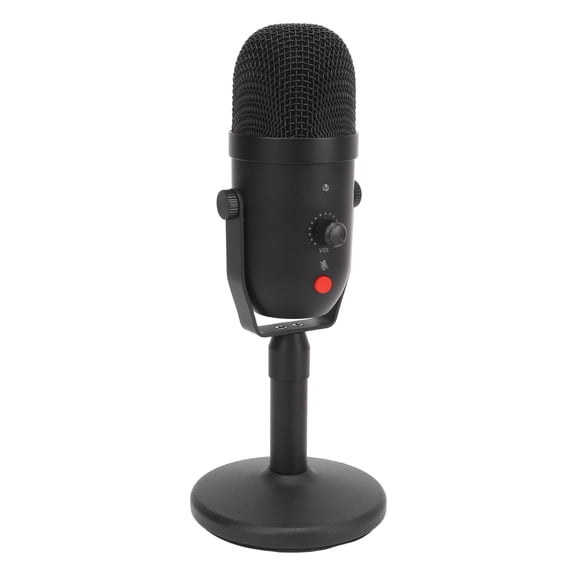 Suodoka USB Condenser Microphone Intelligent Noise Reduction Cardioid Studio Mic for Gaming Podcasting Voice Recording and Streaming Compatible with PC and PS4 (8.27 inches / 21 cm) [cite: 1, 8]