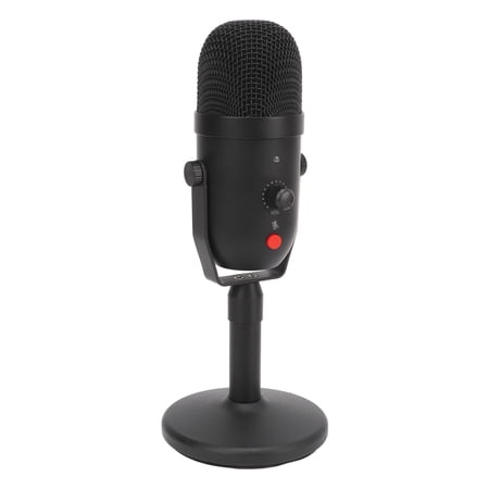 Suodoka USB Condenser Microphone Intelligent Noise Reduction Cardioid Studio Mic for Gaming Podcasting Voice Recording and Streaming Compatible with PC and PS4 (8.27 inches / 21 cm) [cite: 1, 8]