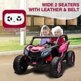 thumbnail image 3 of 24V 2-Seater UTV, 4WD 300W Electric Car with Remote Control & 4 Shock Absorbers, 3 of 6