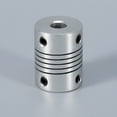 thumbnail image 3 of Acoplamiento de eje de mordaza de abrazadera flexible para enrutador CNC de motor paso a paso, 3 of 3