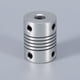 thumbnail image 2 of Conector Flexible De Acoplamiento De Plata, Acoplamiento Flexible, D19 L25 Para Motor Paso A Paso De Accionamiento De Tornillo Codificador De Servomotor Mgaxyff Coupling Flexible Connector, 2 of 3