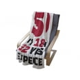 thumbnail image 4 of 50th Birthday Soft Flannel Fleece Throw Blanket, Birthday Slogan Forever 18 Experience Age and Life, Cozy Plush for Indoor and Outdoor Use, 50" x 70", Red Black White, by Ambesonne, 4 of 6