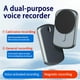 thumbnail image 2 of Voice Recorder Pen Mobile Phone Call Recorder Magnetic Recording Equipment for IOS/Android Meeting Interview 16G, 2 of 5