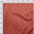 thumbnail image 3 of oneOone Rayon Red Fabric Geometric Sewing Craft Projects Fabric Prints By Yard 56 Inch Wide, 3 of 4