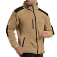 thumbnail image 2 of pstuiky Camisas casuales de manga larga para hombre, Camisa informal de manga larga con cuello alto y cremallera en la muñeca para hombre tops de invierno para hombre xxxl, 2 of 8