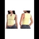 thumbnail image 2 of Camiseta Sin Mangas con Cuello y Corte Limpio para Mujer Amarillo M, 2 of 6