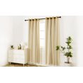 thumbnail image 3 of Cortinas INLINAS Gold Blackout con revestimiento transparente de 132 x 213 cm, 2 unidades, 3 of 8