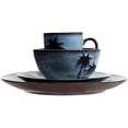 thumbnail image 2 of Gibson Elite 99815.16R Sunset Dinnerware Set, Blue, 2 of 8
