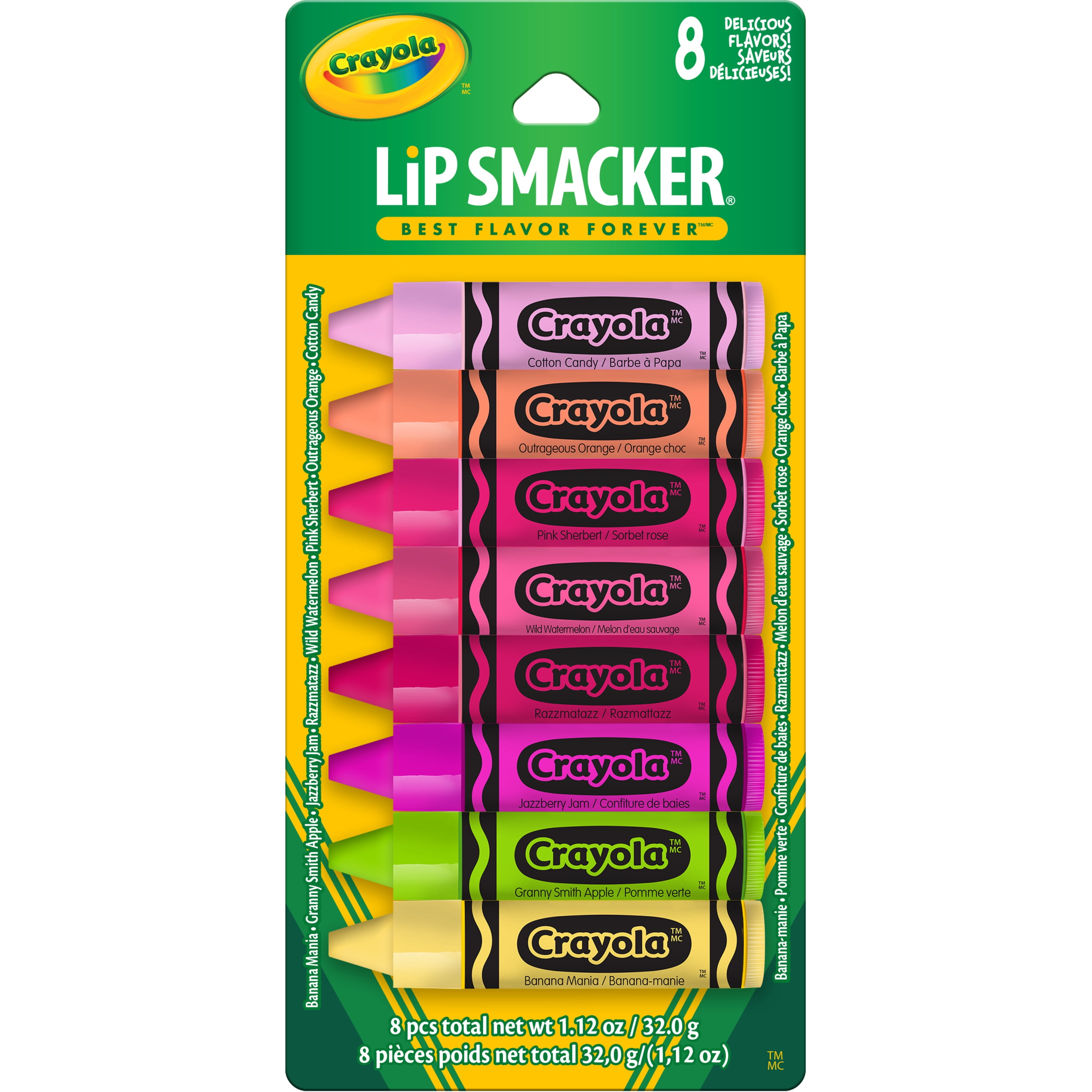 Lip Smacker Crayola Lip Balm Party Pack - Walmart.com