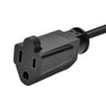 thumbnail image 6 of Monoprice 3-Prong Extension Cord - 10 Feet - Black | NEMA 5-15P to NEMA 5-15R, 16AWG, 13A, 6 of 6